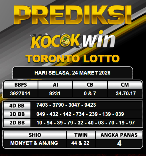 PREDIKSI TOGEL KOCOKWIN