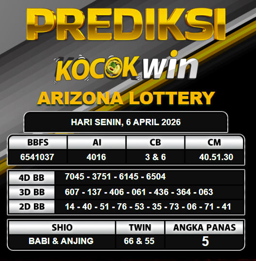 PREDIKSI TOGEL KOCOKWIN